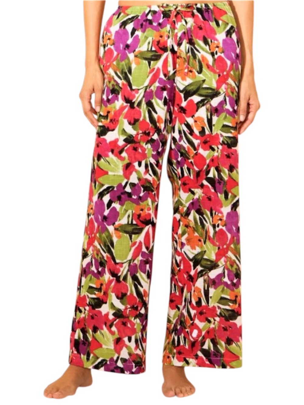 Target Shade & Shore Women’s Swim Cover Up Pants Tropical Floral Print Medium M